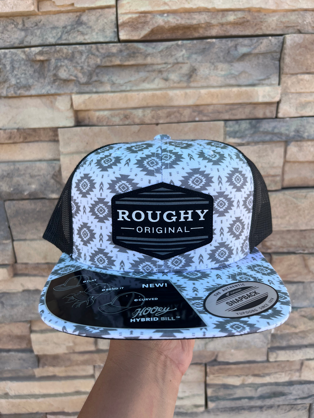 YOUTH Tribe Roughy Hooey White/Black Cap