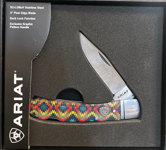 Ariat Aztec Sunset Knife