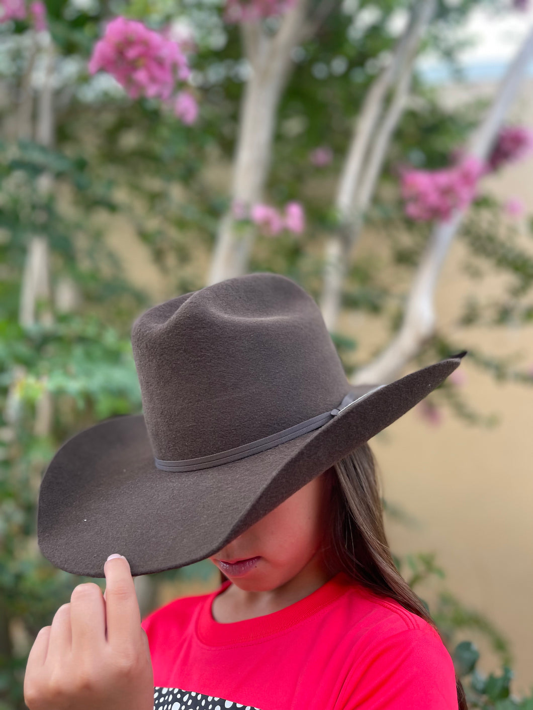 Youth Chocolate Felt Hat