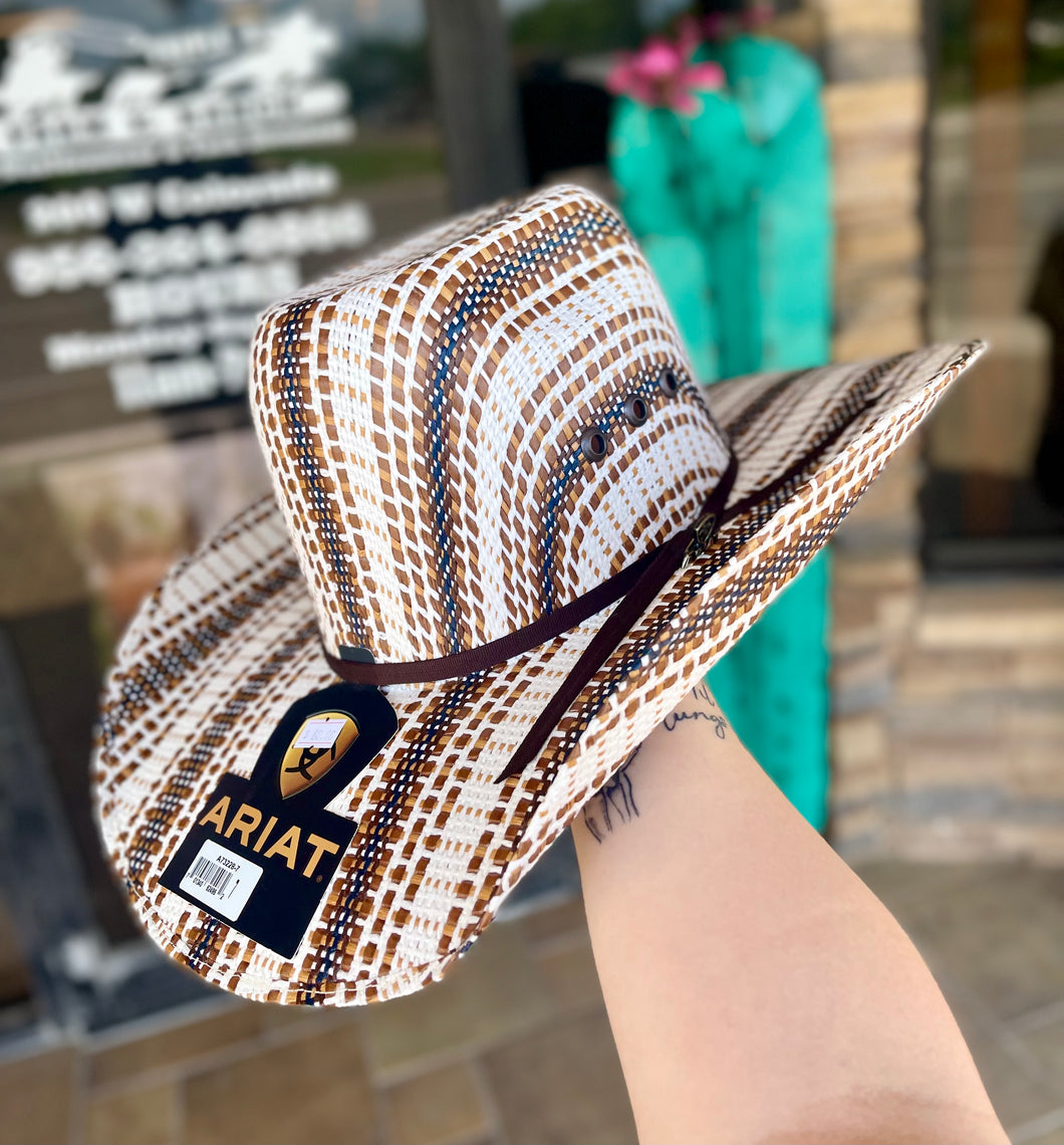 Ariat Multi Colored Straw Hat
