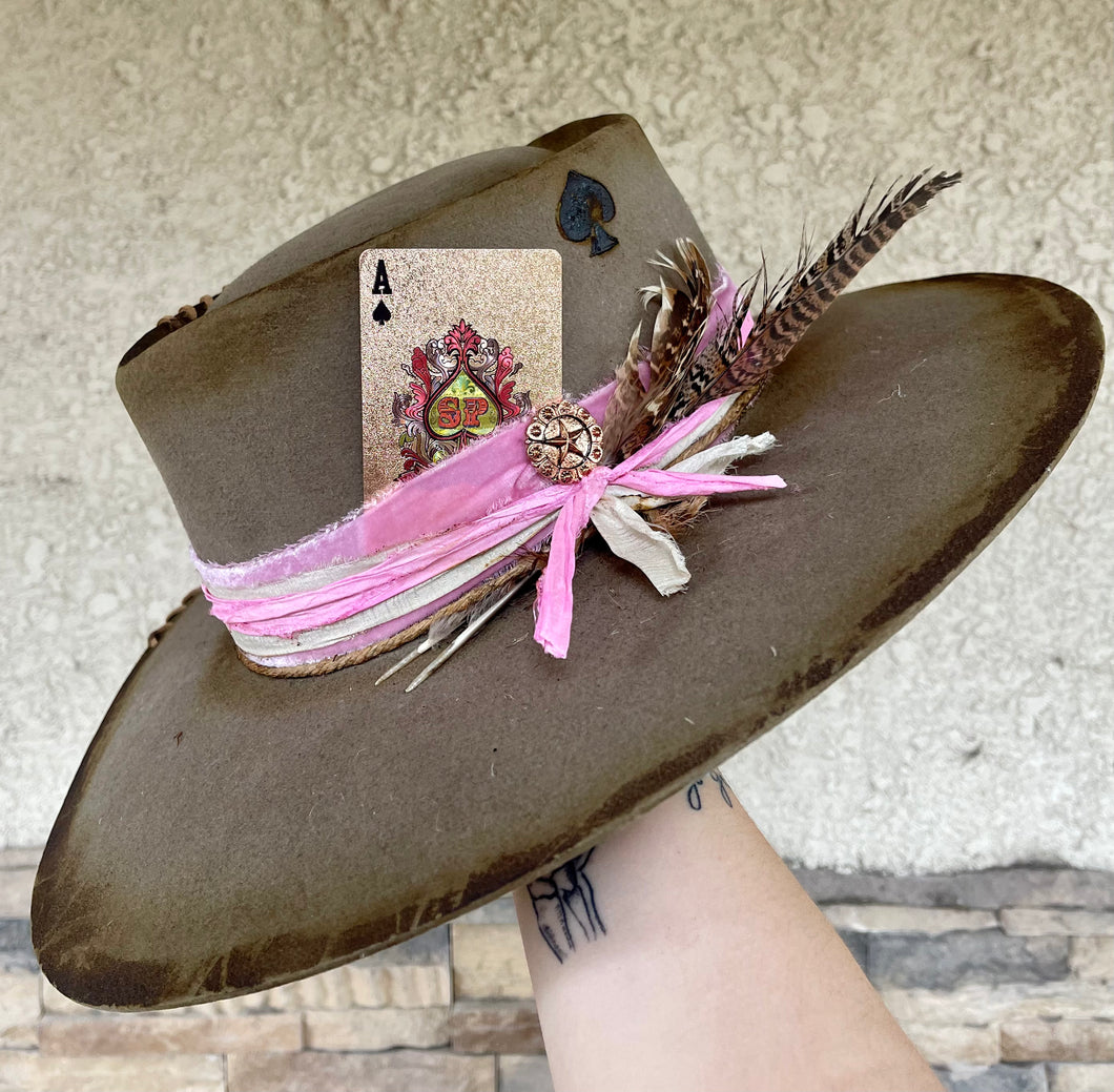 Ace of Spades Felt Hat