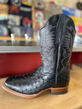 Load image into Gallery viewer, Midnight Rider Ostrich Boots
