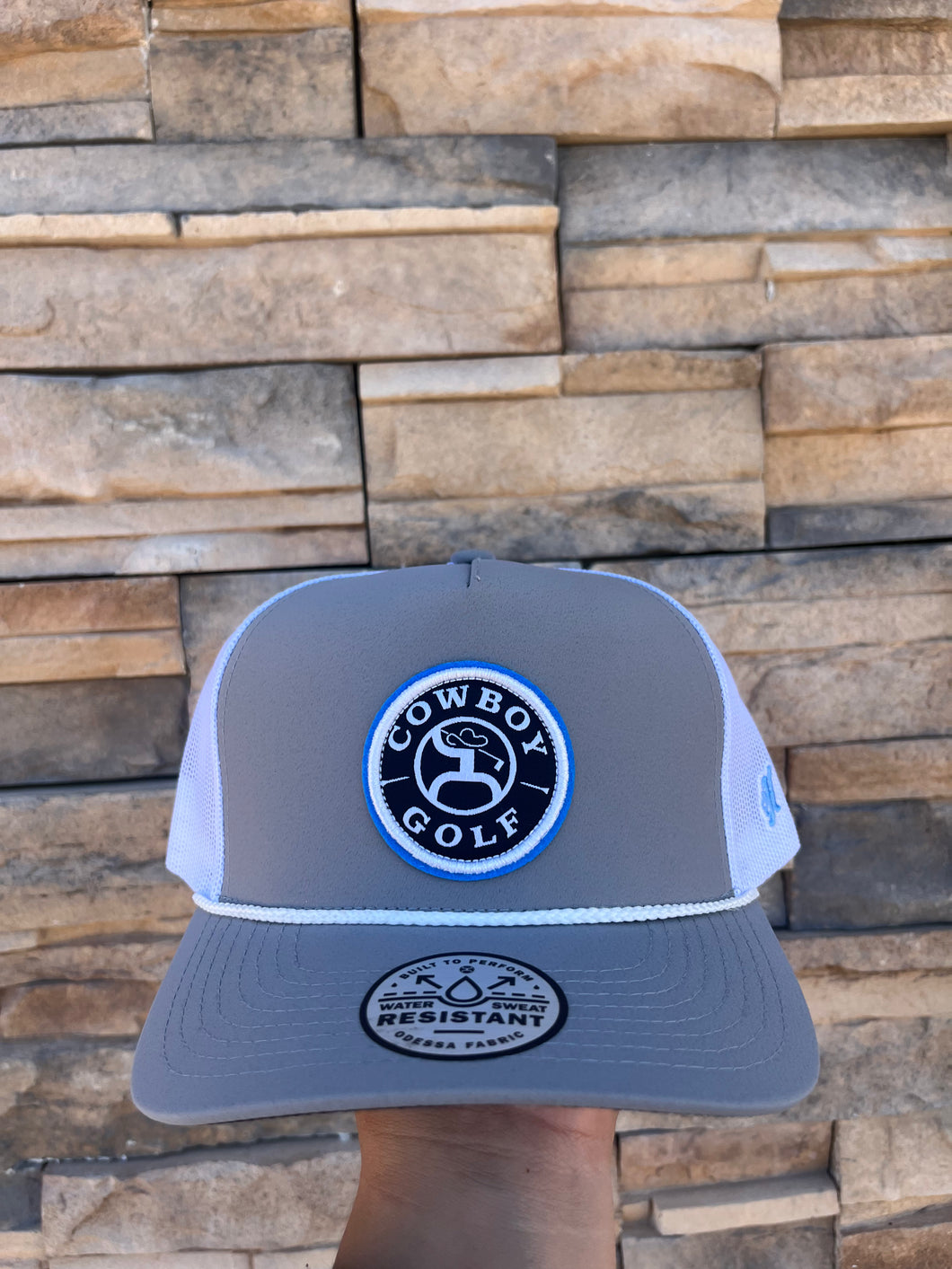 Hooey 'Cowboy Golf' Blue Patch Cap