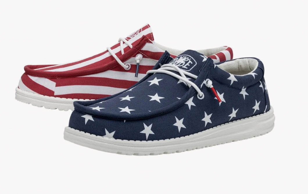 Wally Patriotic American Flag
