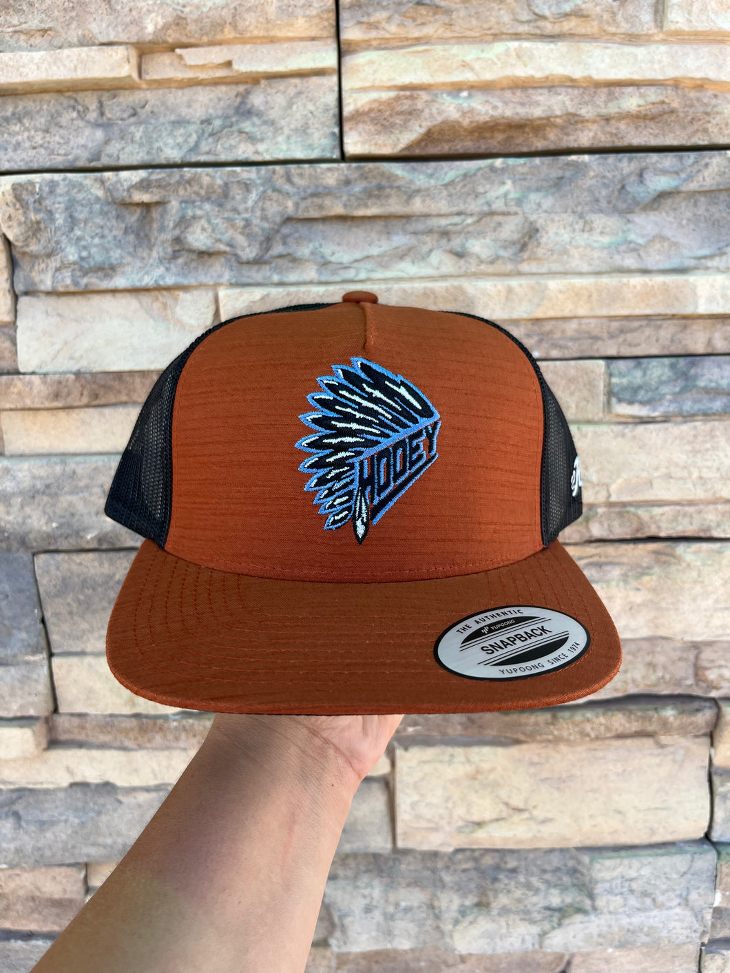 Quanah Orange/Black Cap