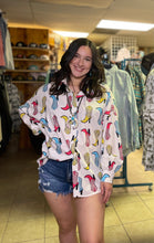 Load image into Gallery viewer, Rodeo Girl Button Up
