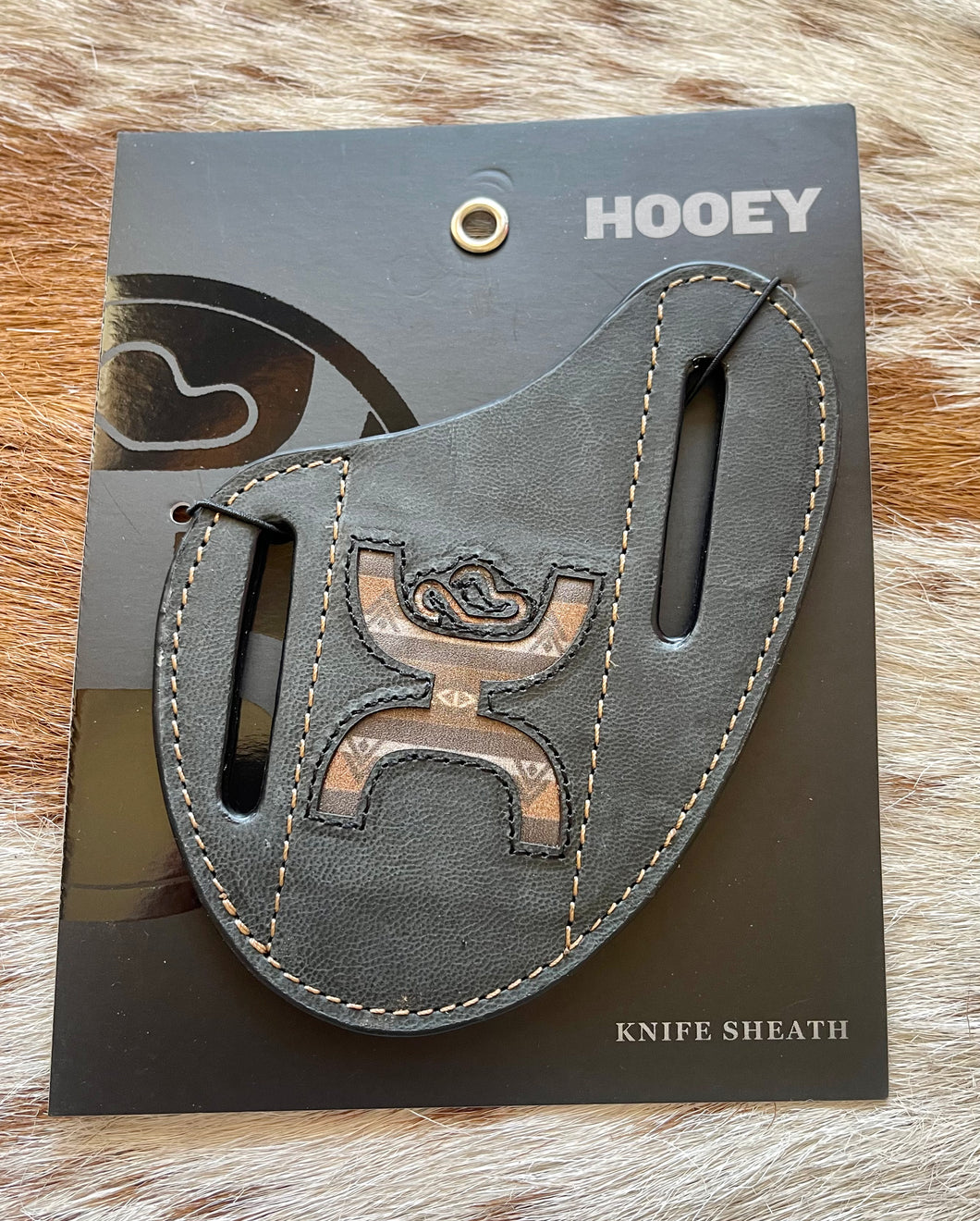 Hooey 'Hands Up' Blk Knife Sheath
