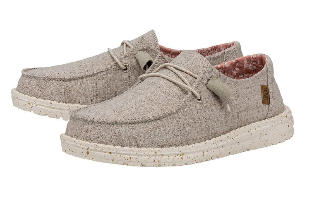 Wendy Chambray White Nut
