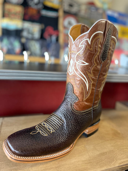 Dark Brown Rustic Alfa Boots