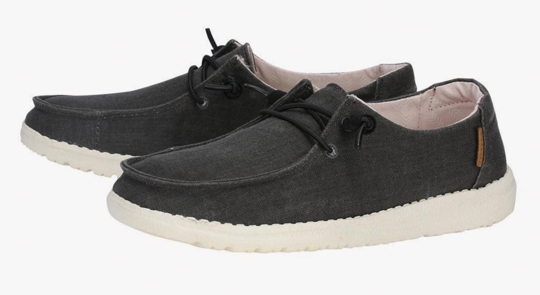 Wendy Chambray Off Black