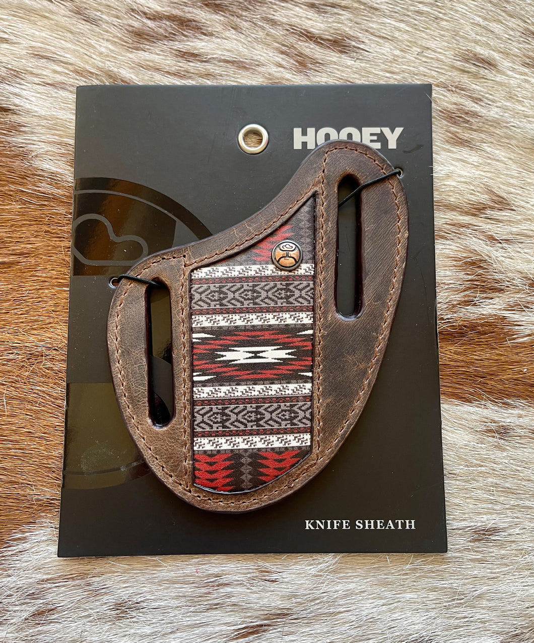 Hooey 'Nomad' Brwn Knife Sheath