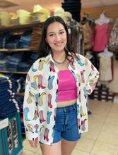 Load image into Gallery viewer, Rodeo Girl Button Up
