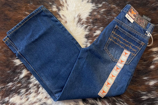 Boys Cowboy Hardware Triple Barbwire Jeans