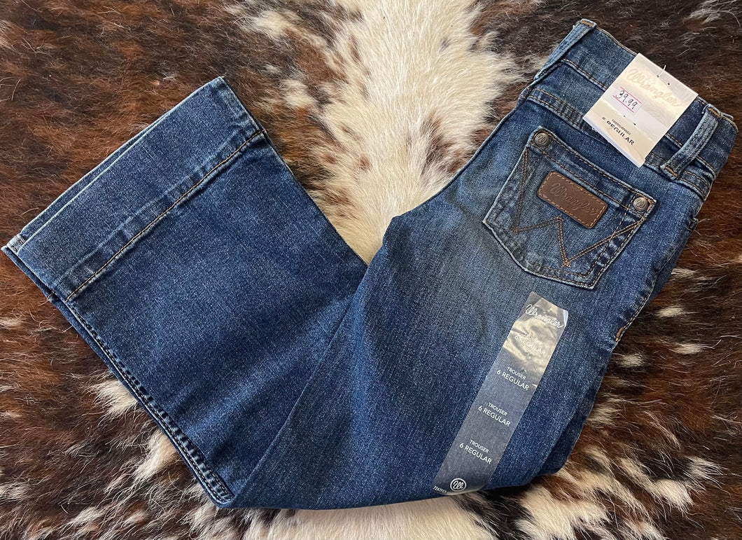 Girl's Wrangler Regular Fit Trousers