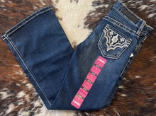 Load image into Gallery viewer, Rock &amp; Roll Girl&#39;s Ivory Aztec Bootcut Jeans
