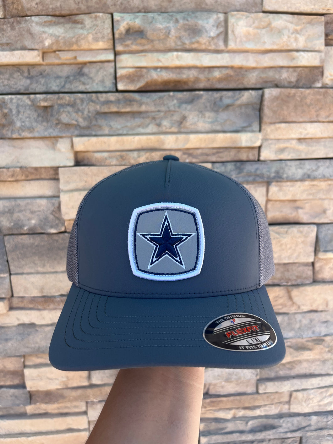 Hooey Dallas Grey Logo Cap