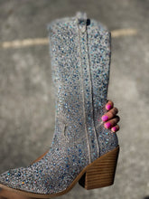 Load image into Gallery viewer, Clear Rhinestone Boots

