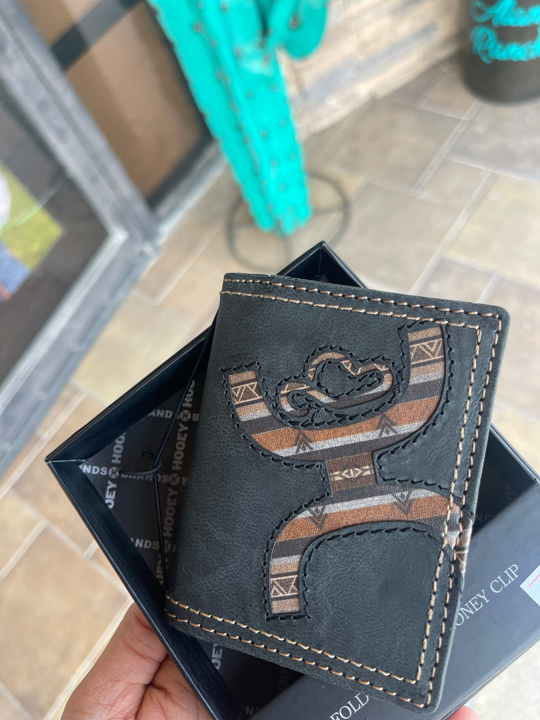 Hooey 'Original' Lakota Bifold Money Clip