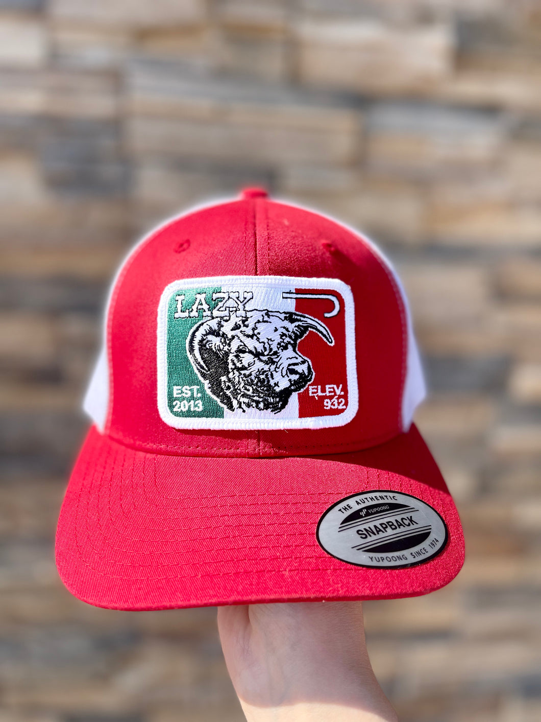 Lazy J Red Bull Cap