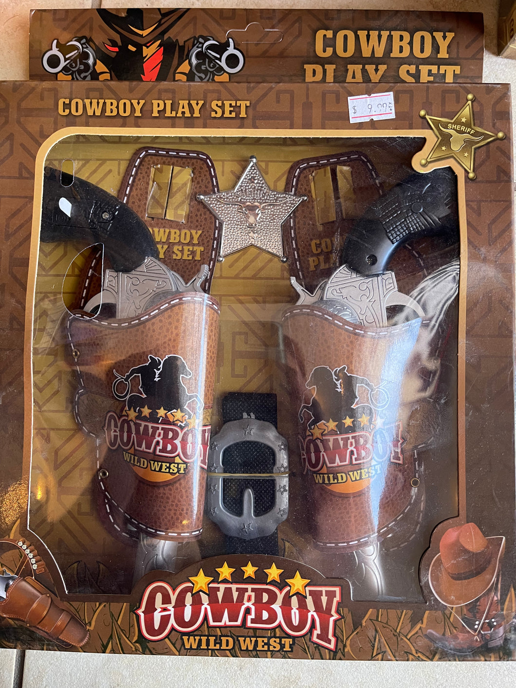 Cowboy Wild West Play Set