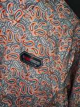 Load image into Gallery viewer, Rock &amp; Roll Denim Paisely Woven Orange LS
