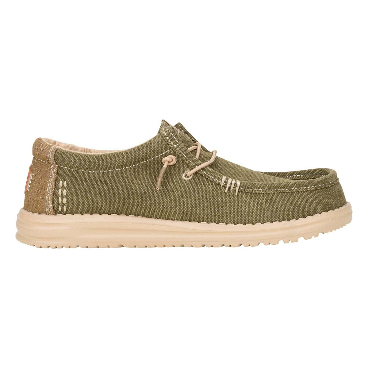 Men's Wally Workwear Shoes - Dusky Green/ Irish Cream