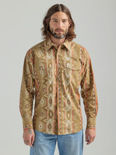 Load image into Gallery viewer, Wrangler Men&#39;s Brown Checotah Ls
