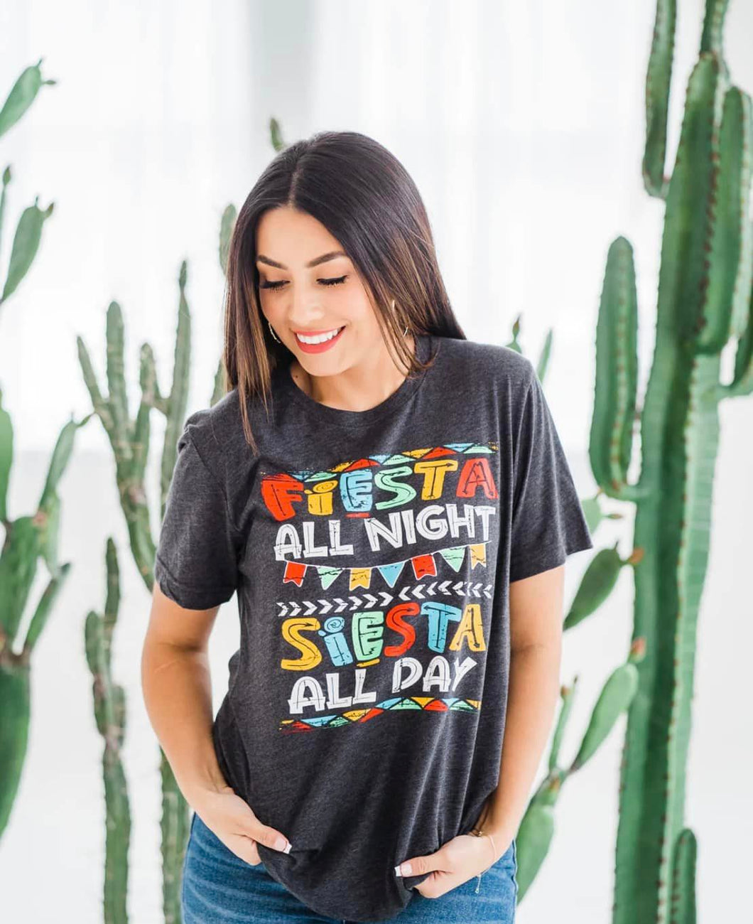 Fiesta All Day Siesta All Night Tee