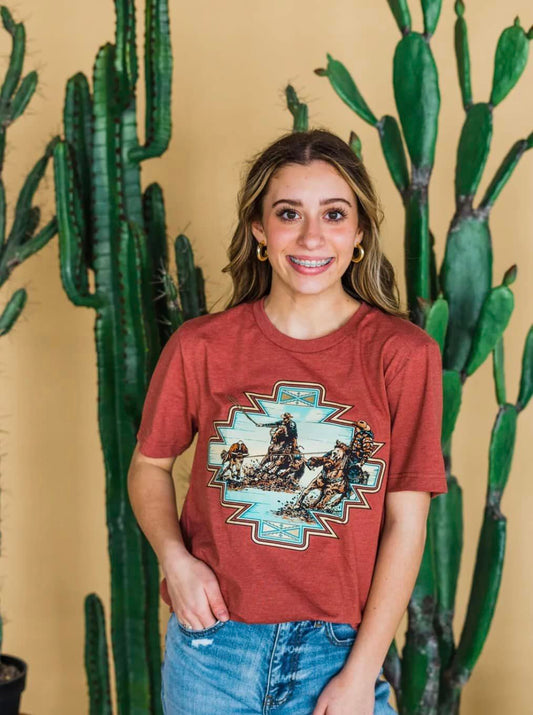 Team Roper Southwest Tee