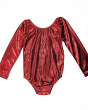 Load image into Gallery viewer, Time To Shine Wine Leotard
