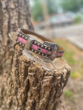 Load image into Gallery viewer, Girls Pink Lace Ariat Belt
