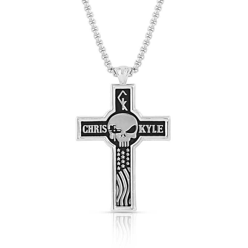Combat Zone Cross Necklace