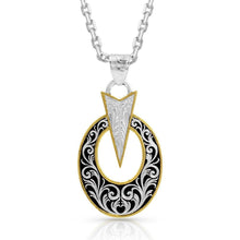 Load image into Gallery viewer, Montana Silversmiths Striking Oval Necklace

