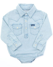 Load image into Gallery viewer, Wrangler Infant Boy&#39;s Collared Onesie
