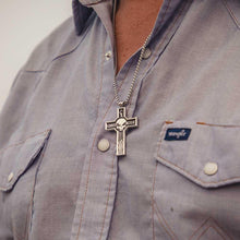 Load image into Gallery viewer, Combat Zone Cross Necklace
