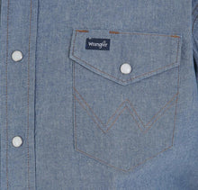 Load image into Gallery viewer, Wrangler Cowboy Cut Work Shirt Pearl Snap
