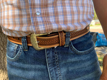 Load image into Gallery viewer, Nacona Men&#39;s Serape Tooled Belt

