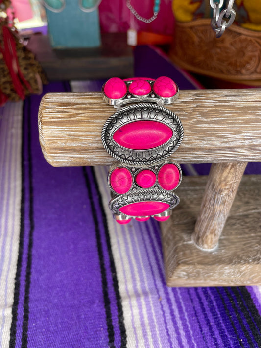 Pink Stone Bracelet