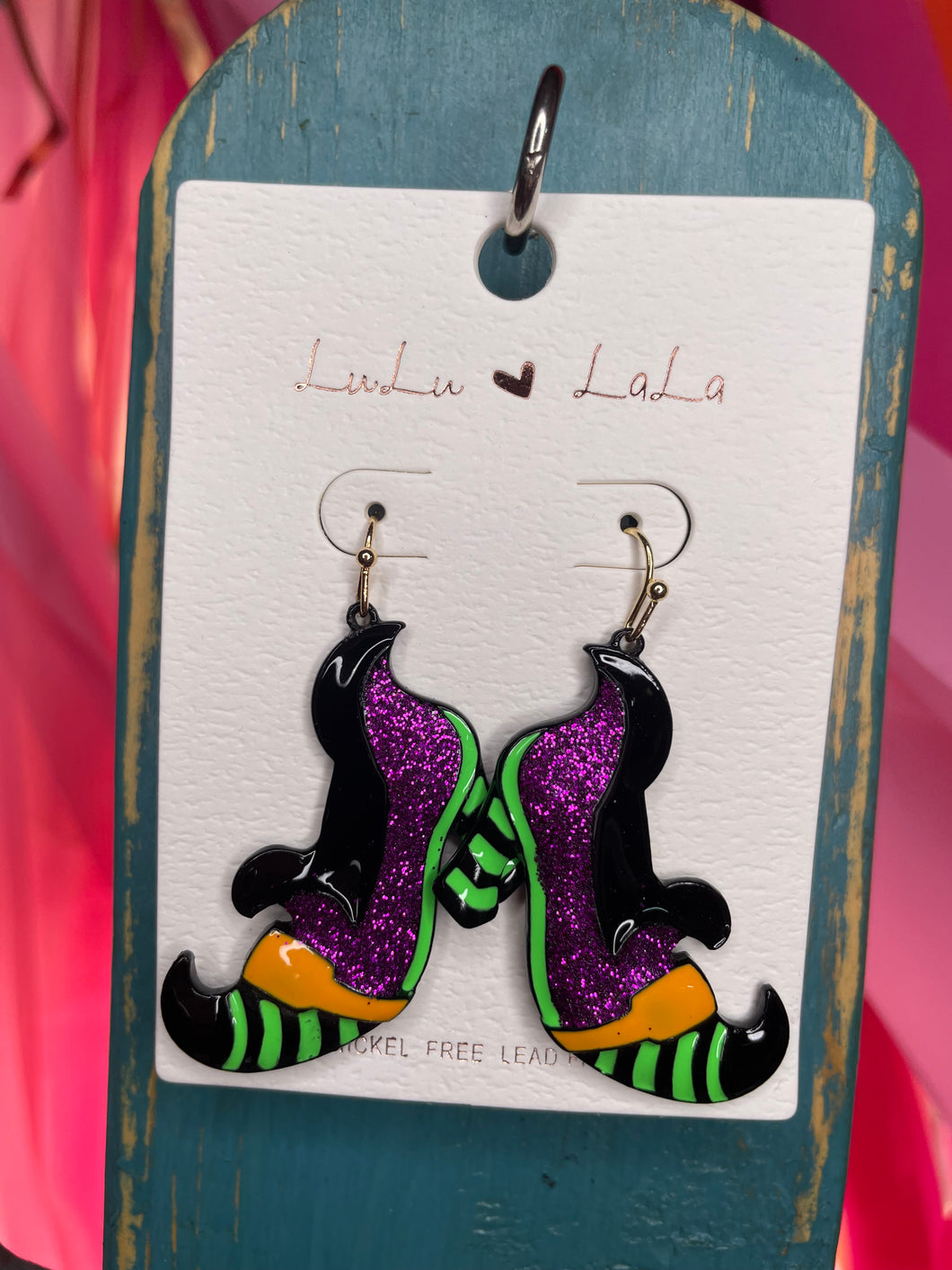 Witchy Shoe Earrings