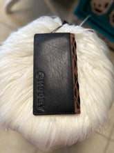Load image into Gallery viewer, Laser Cut Aztec Print Leather Rodeo Wallet
