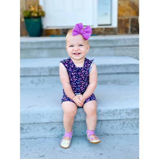 Little Roos Orchid Hair Bow