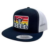 Salty Rodeo Sunset Trucker Cap