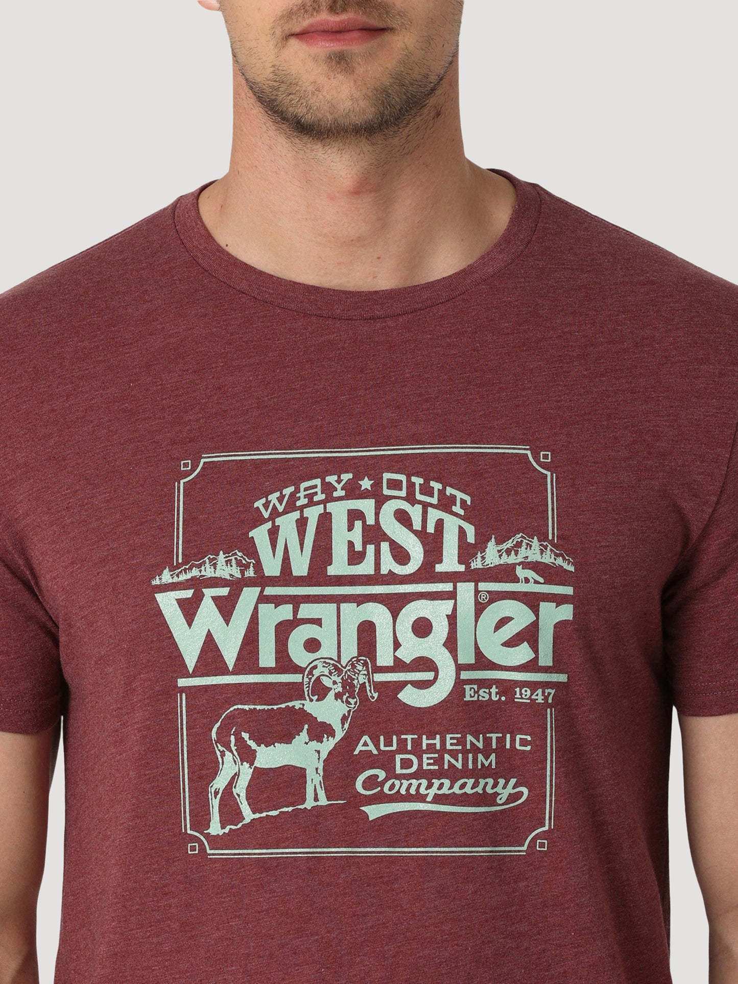 Way Out West Wrangler Tee