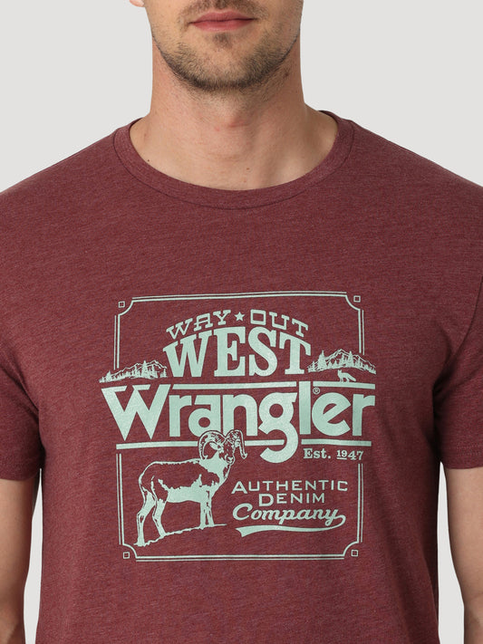 Way Out West Wrangler Tee