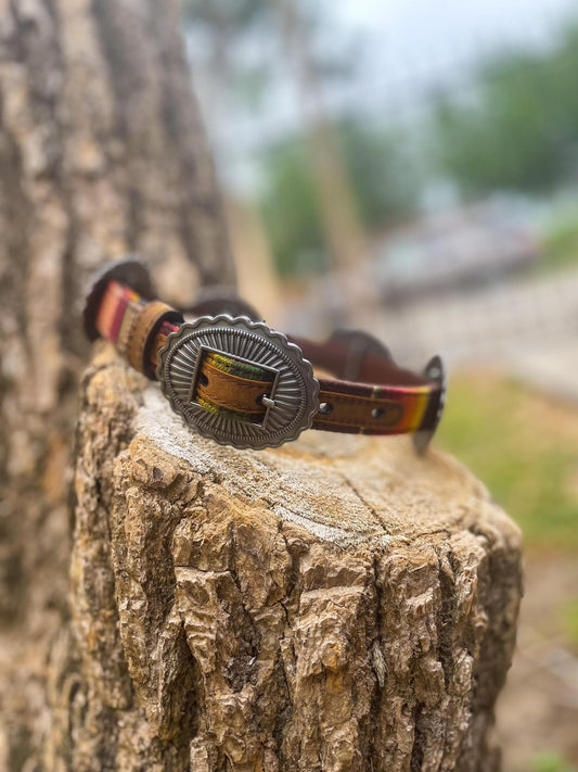 Girls Ariat Serape Oval Concho Belt