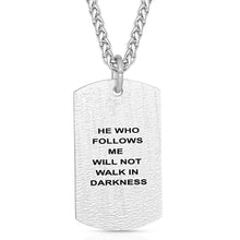 Load image into Gallery viewer, Montana Silversmiths Light Dog Tag Necklace
