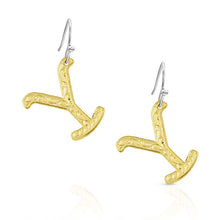 Load image into Gallery viewer, The Y Yellowstone Brand Earrings
