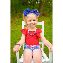 Load image into Gallery viewer, Little Roos Royal Hair Bow
