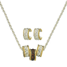 Load image into Gallery viewer, Montana Silversmiths Two Tone Shiny Ring Jewelry Set
