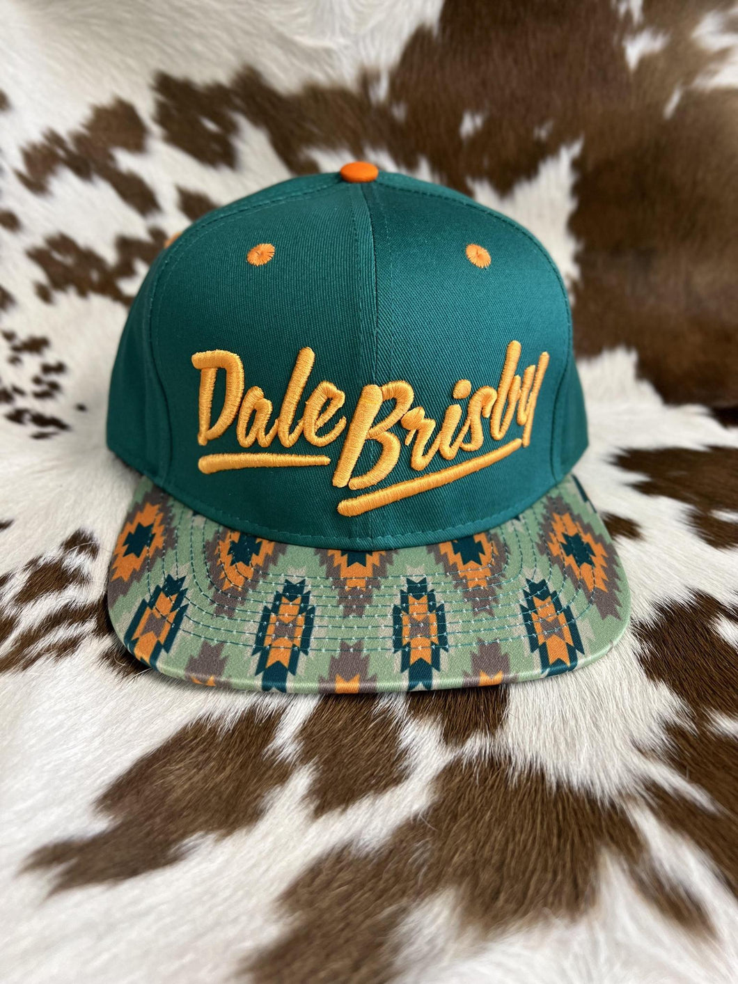 DB Logo Orange & Green Flatbill